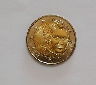 MONEDA SIMONE VEIL. 2 EUROS. SIN CIRCULAR