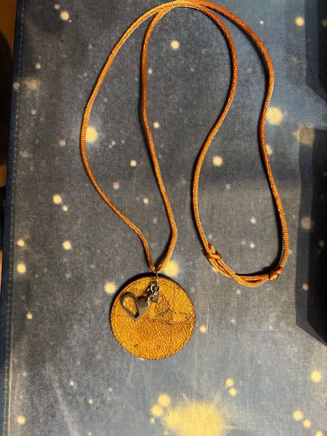 Collana Alviero Martini  Prima classe acciaio/pell