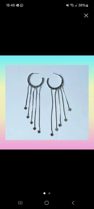 Pendientes Lluvia de estrellas