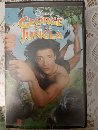 "George de la Jungla". VHS.