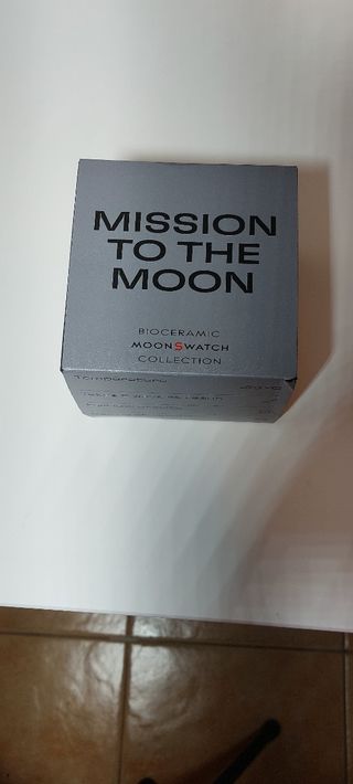 Reloj swatchxOmega misión to the moon