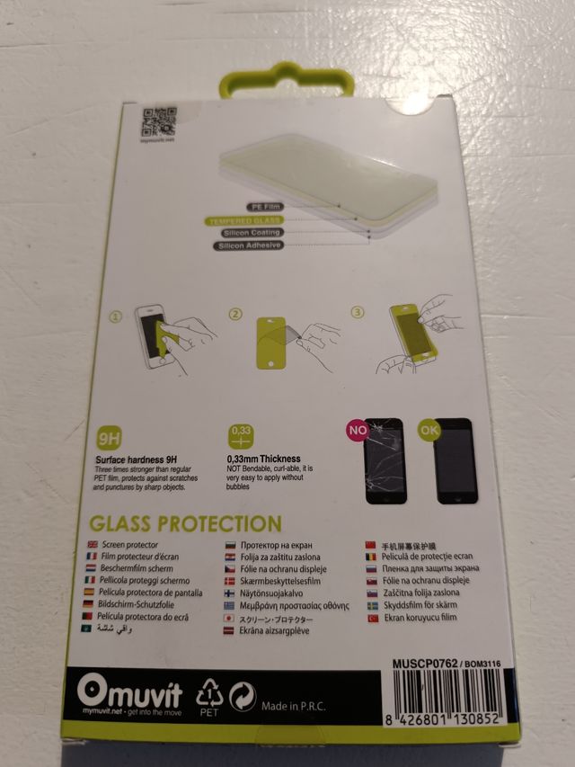 Pantalla protectora BQ Aquarius E5