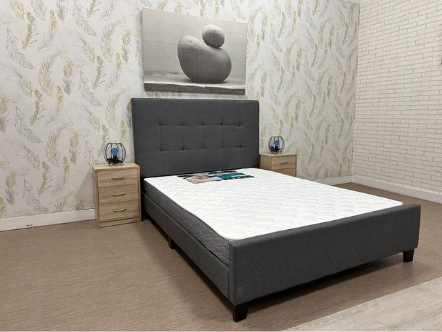 Cama Tapizada en Tela 135 !SUPER OFERTA!
