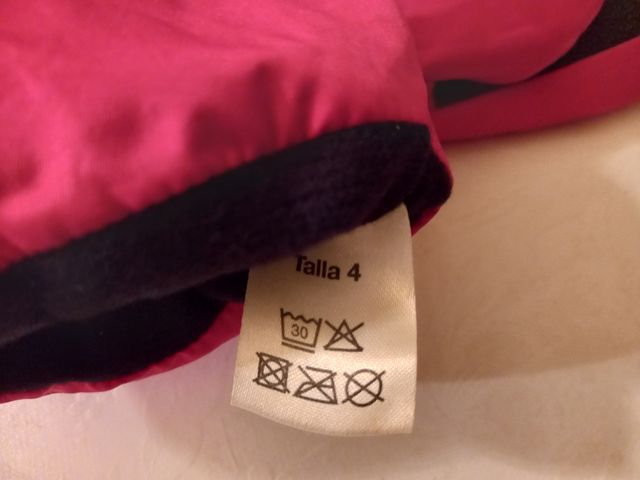 Manoplas esquí niña 4 años