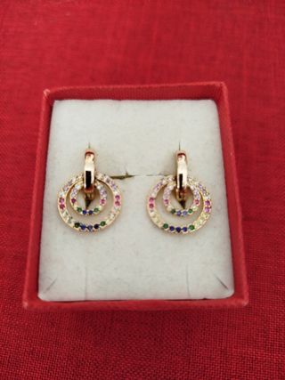 Argollas laminadas oro