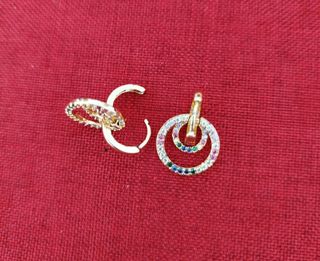 Argollas laminadas oro