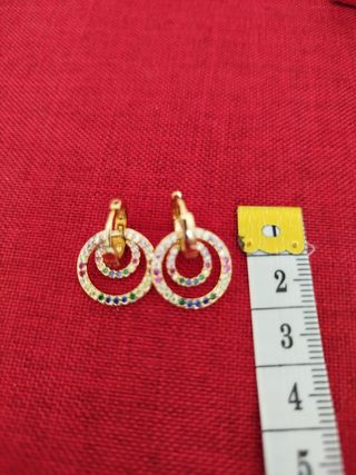 Argollas laminadas oro