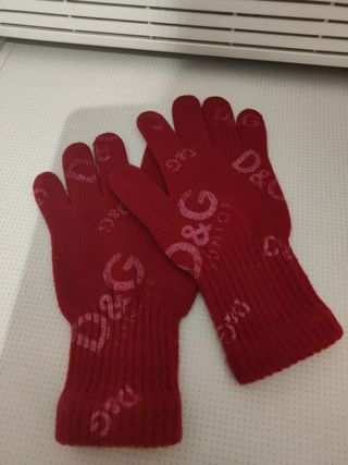 Guanti D&G misto lana.