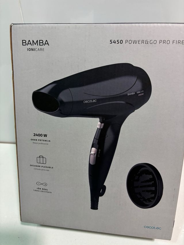 Secador Nuevo cecotec Bamba Ionic  5450