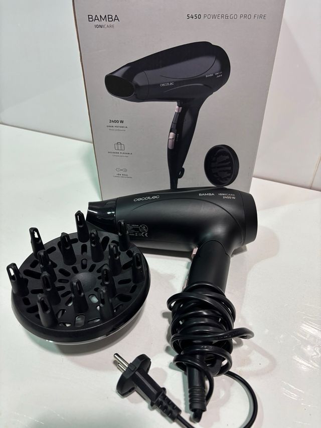 Secador Nuevo cecotec Bamba Ionic  5450
