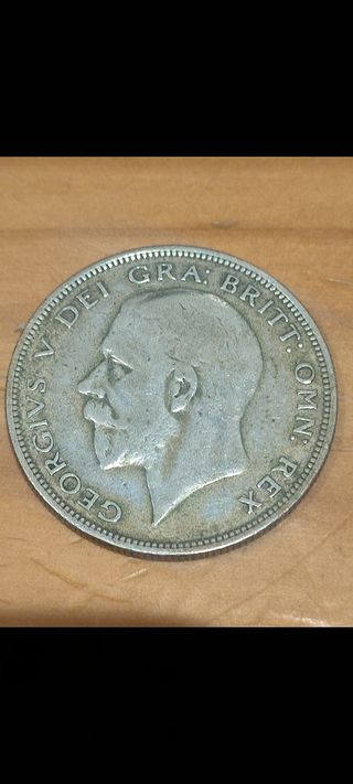 Moneda inglesa plata año 1935