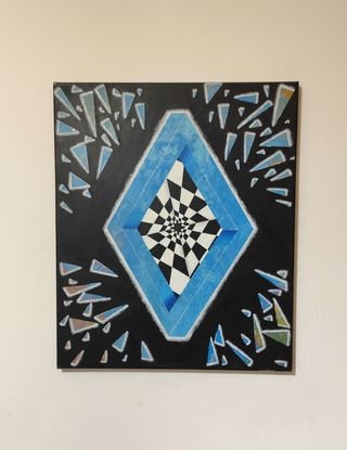 Dipinto illusione ottica