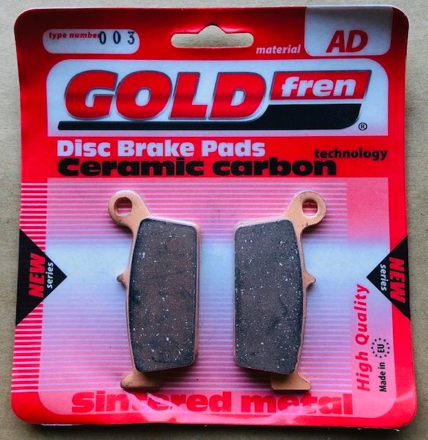 PASTILLA DE FRENO GOLDFREN 001AD 003AD 005AD