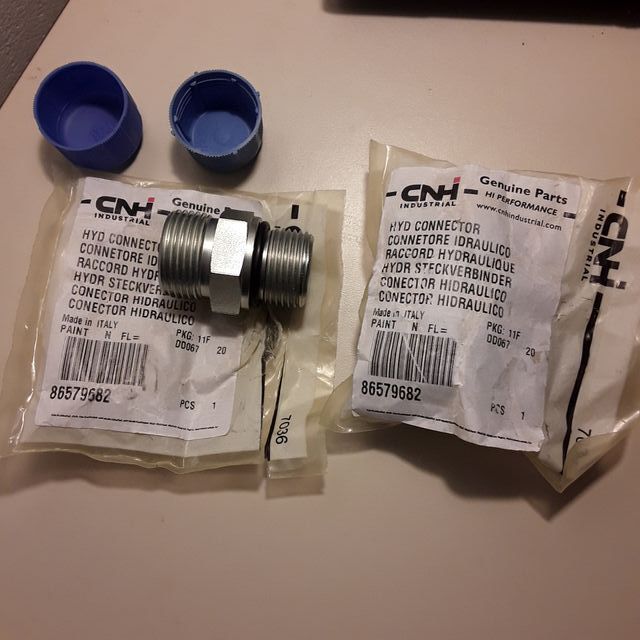 Conector hidráulico CASE 86579682