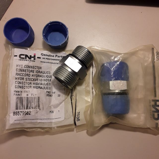 Conector hidráulico CASE 86579682