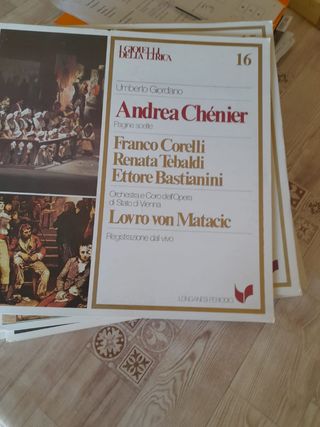 Lotto vinili 78 giri lirica