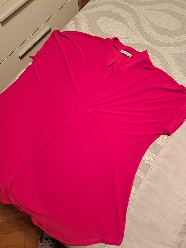 Preciosa Blusa Roja Maria Villalobos