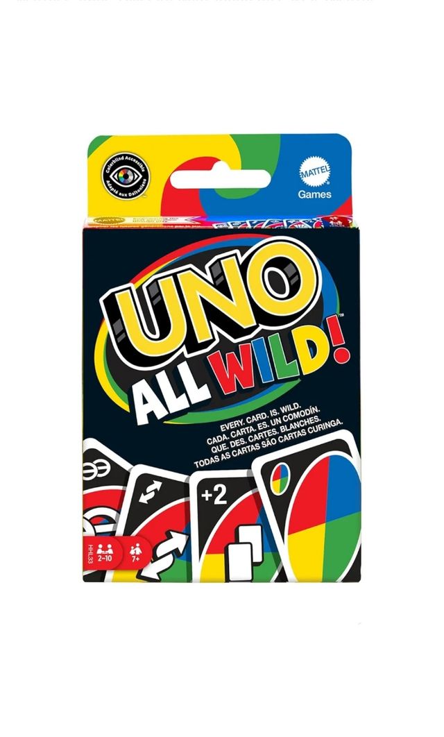 🎲 UNO ALL WILD! juego de cartas NUEVO