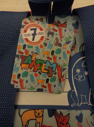 Mochila infantil tándem nueva