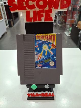 TO THE EARTH NINTENDO NES 