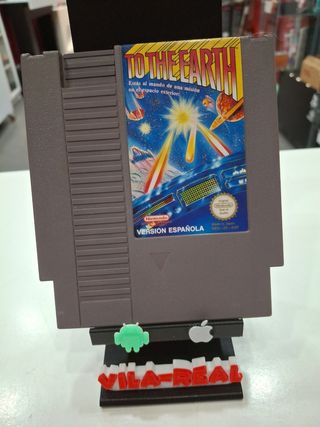 TO THE EARTH NINTENDO NES 