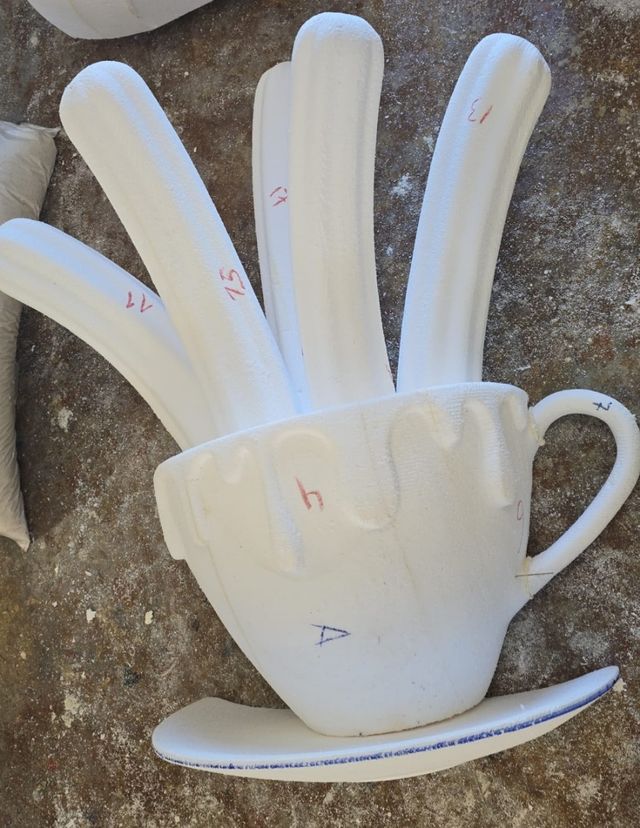 Decoración churreria taza chocolate 