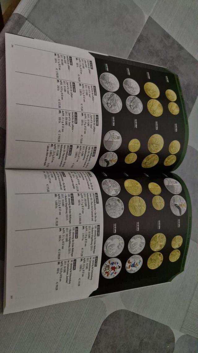 CATALOGO MONEDAS
