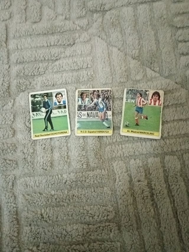 Cromos de fútbol