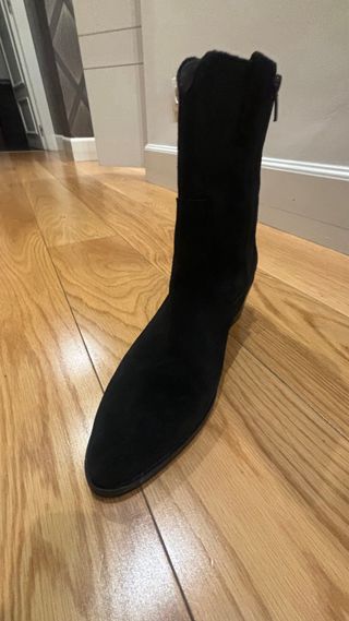 Botines camperos de piel