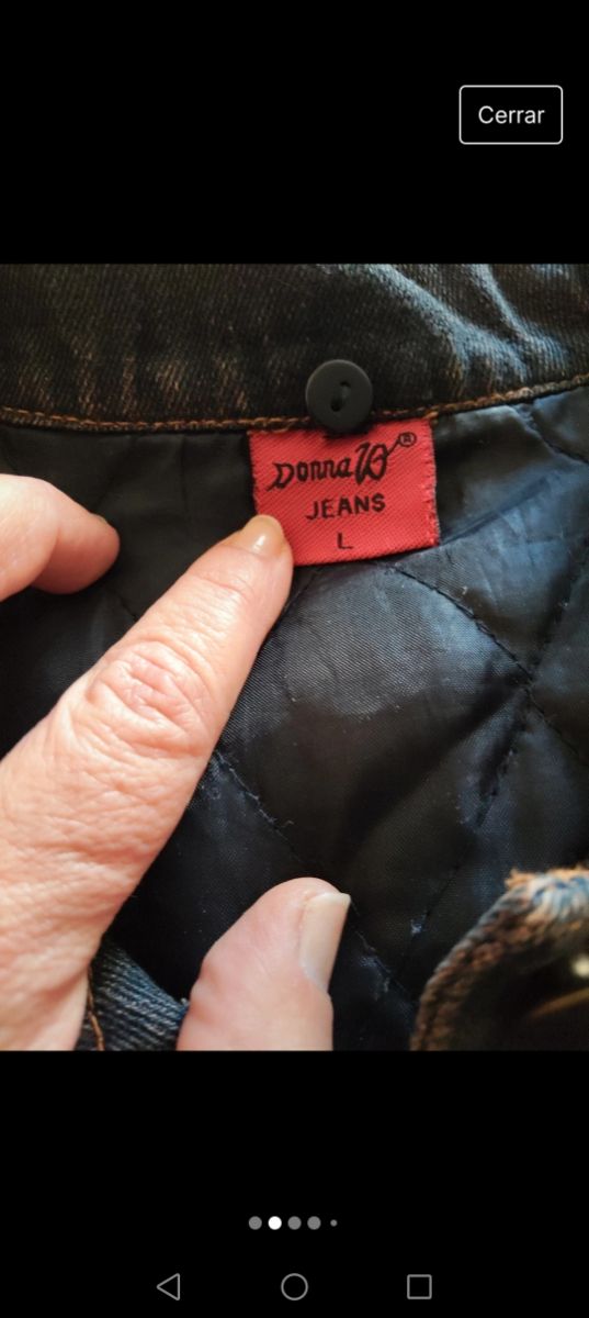 Abrigo vaquero Donna20