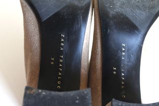 Botines ante con tacón