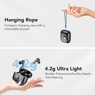 Auriculares Bluetooth 5.3 HiFi Estéreo con 4 HD