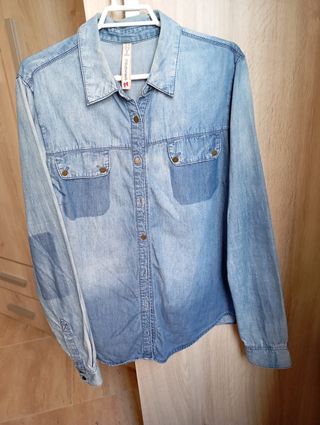 Camisa vaquera Springfield talla 40