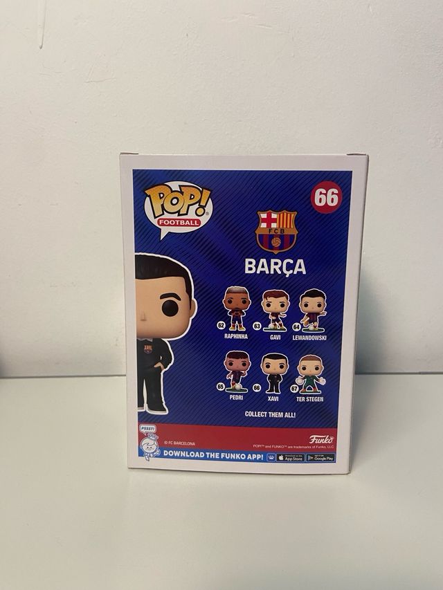 Funko Pop Xavi Barça N°66