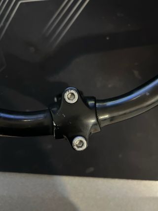 Manillar y potencia de  bici