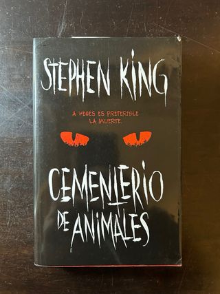Cementerio de animales. Stephen King.