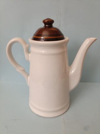 Tetera de cerámica vintage