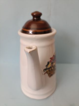 Tetera de cerámica vintage