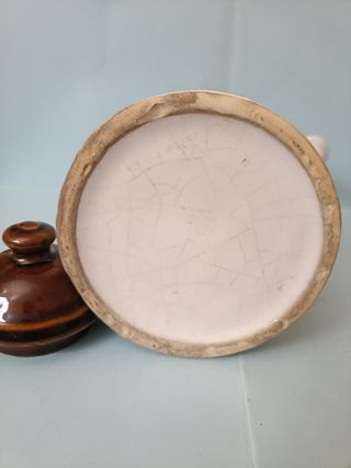 Tetera de cerámica vintage
