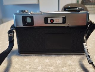 Cámara fotos Yashica Electro 35 + Flash Miniauto