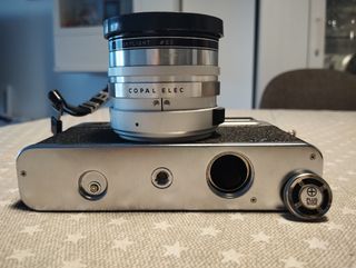 Cámara fotos Yashica Electro 35 + Flash Miniauto