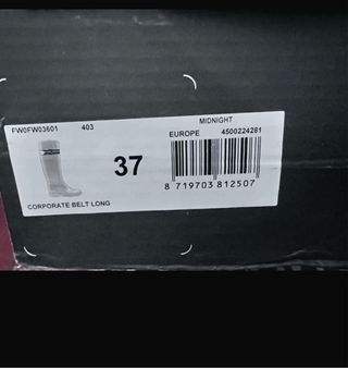 Bota alta agua Tommy Hilfiger 37 a estrenar