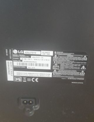 TV LG 43 PULGADAS