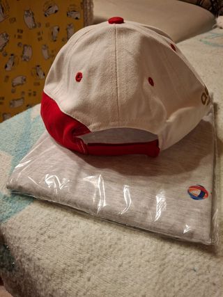 Camiseta y Gorra de regalo.