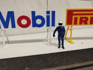 Decoración Scalextric-slot,carteles