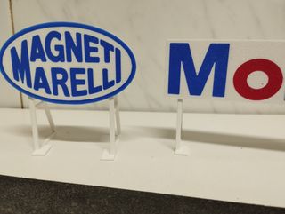 Decoración Scalextric-slot,carteles