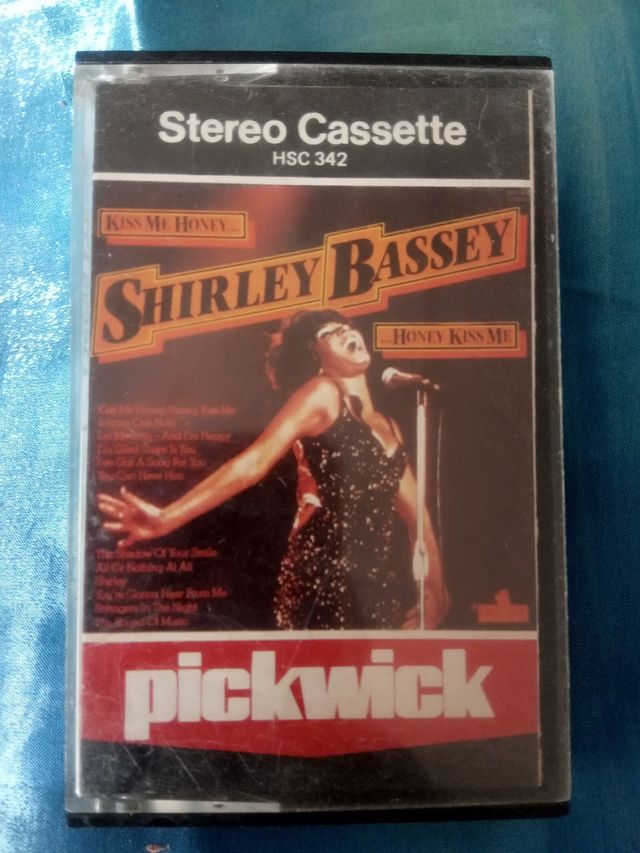 Cinta Cassete Shirley Bassey