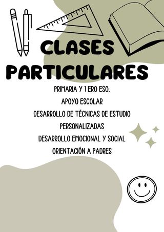 Clases particulares para niños