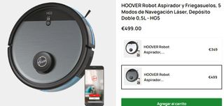 Hoover Robot Aspirador (NUEVO EN CAJA) CHOLLO