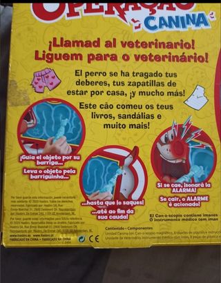 Juego Operación canina 